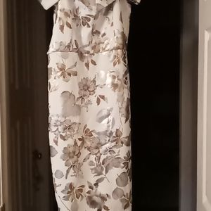 Ladies strapless dress